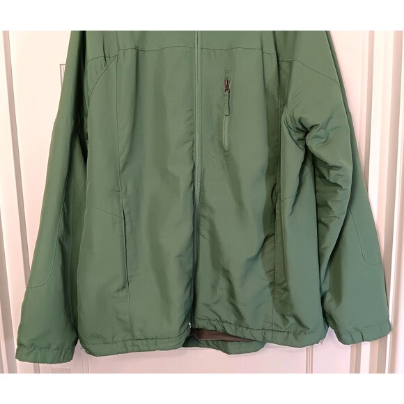 Duluth Trading Jacket Coat Men XLT Tall Green Barn Chore Fleece Lined Insulated - Picture 8 of 11